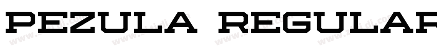 Pezula Regular字体转换 Pezula Regular字体转换